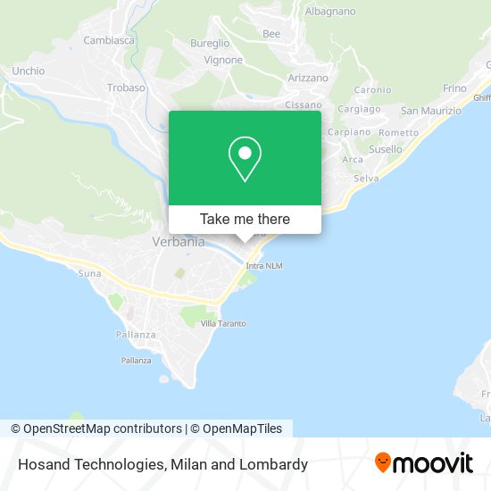 Hosand Technologies map