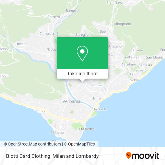 Biotti Card Clothing map