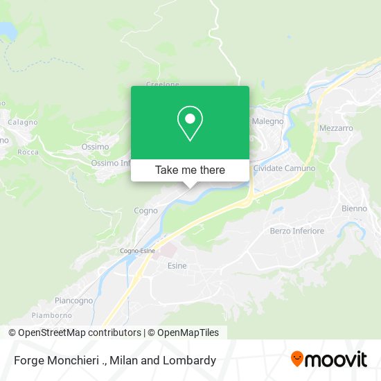 Forge Monchieri . map