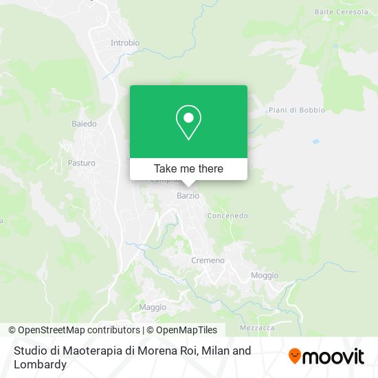 Studio di Maoterapia di Morena Roi map