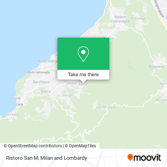 Ristoro San M map