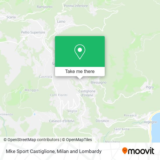 Mke Sport Castiglione map