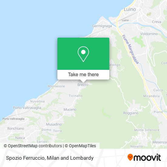 Spozio Ferruccio map