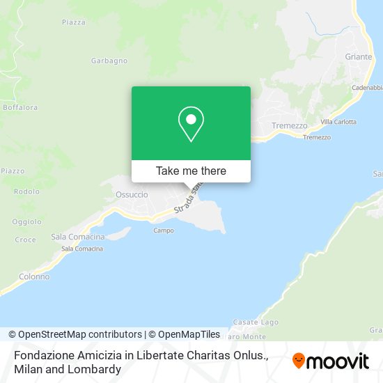 Fondazione Amicizia in Libertate Charitas Onlus. map