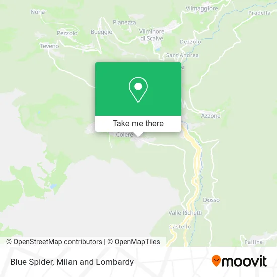 Blue Spider map