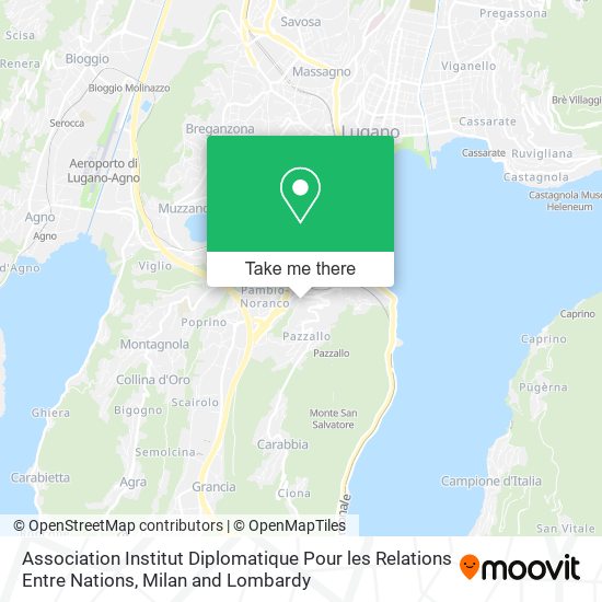 Association Institut Diplomatique Pour les Relations Entre Nations map