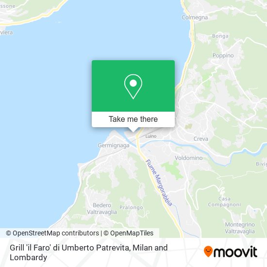 Grill 'il Faro' di Umberto Patrevita map
