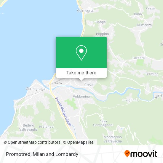 Promotred map