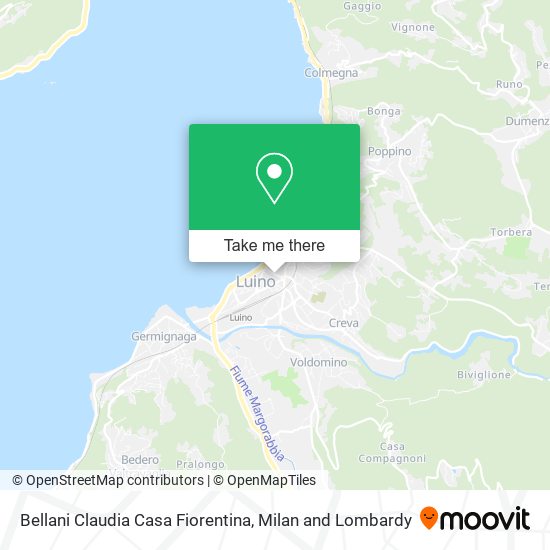 Bellani Claudia Casa Fiorentina map