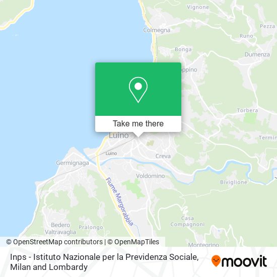 Inps - Istituto Nazionale per la Previdenza Sociale map