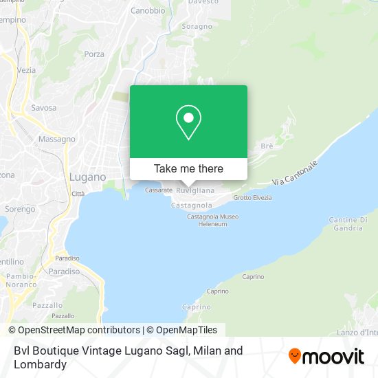 Bvl Boutique Vintage Lugano Sagl map