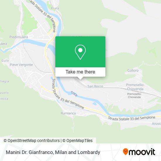 Manini Dr. Gianfranco map