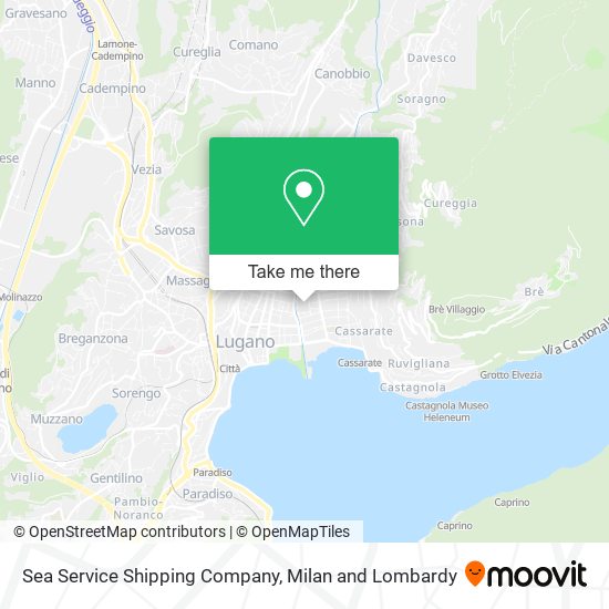 Sea Service Shipping Company map