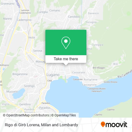Rigo di Girò Lorena map