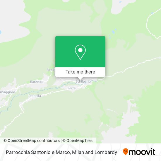 Parrocchia Santonio e Marco map