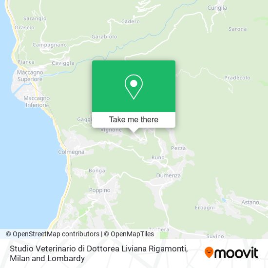 Studio Veterinario di Dottorea Liviana Rigamonti map