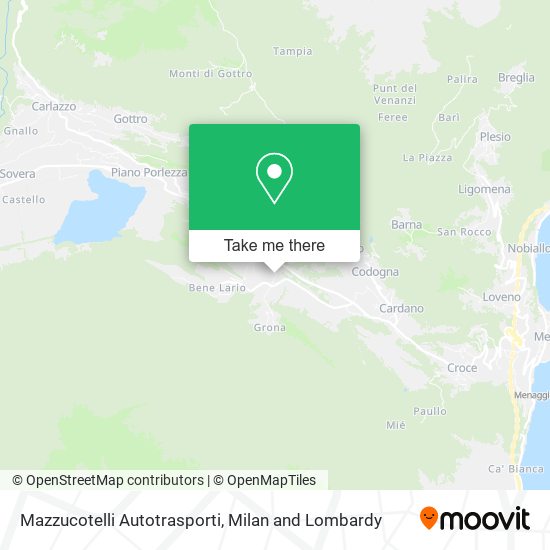 Mazzucotelli Autotrasporti map