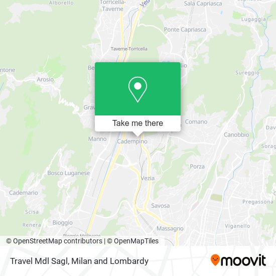 Travel Mdl Sagl map