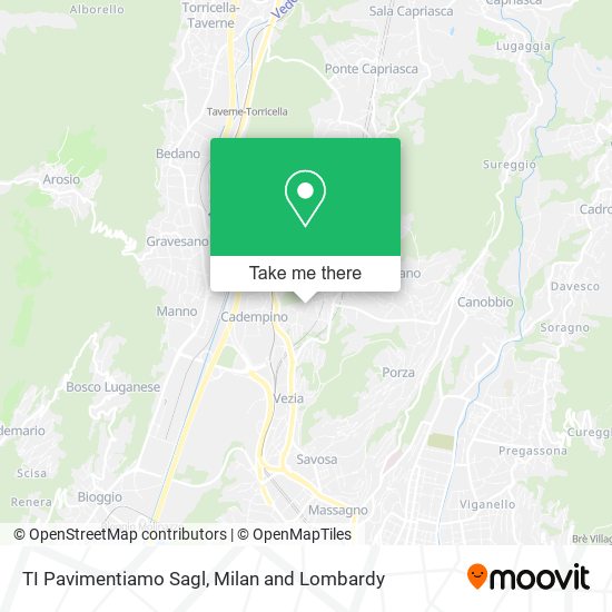 TI Pavimentiamo Sagl map