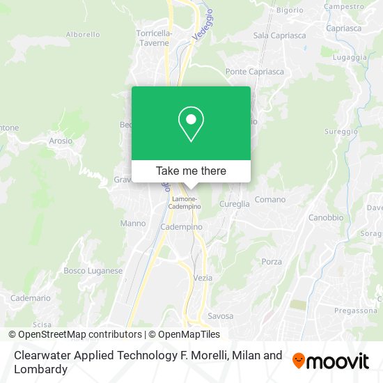 Clearwater Applied Technology F. Morelli map