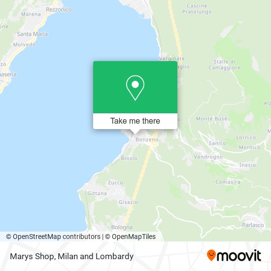 Marys Shop map