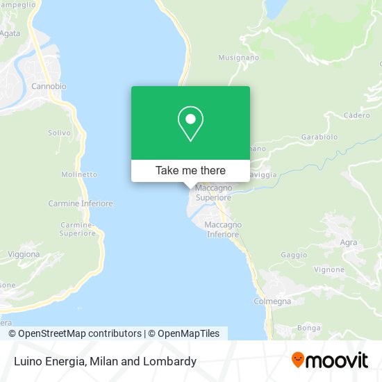 Luino Energia map