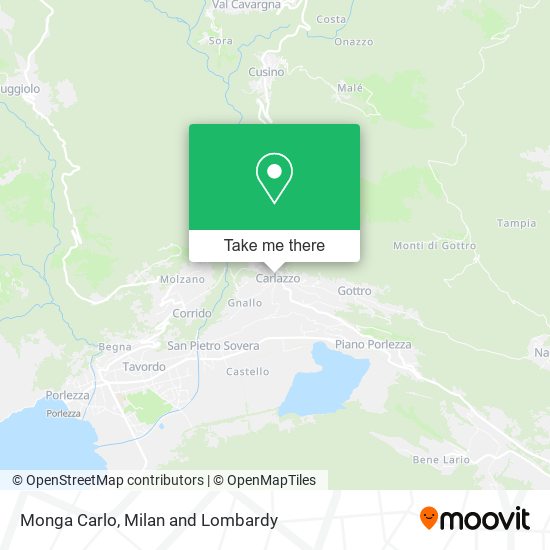 Monga Carlo map