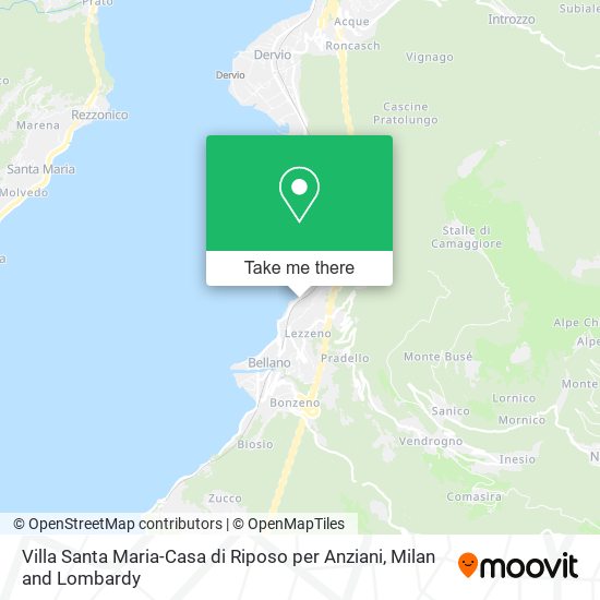 Villa Santa Maria-Casa di Riposo per Anziani map