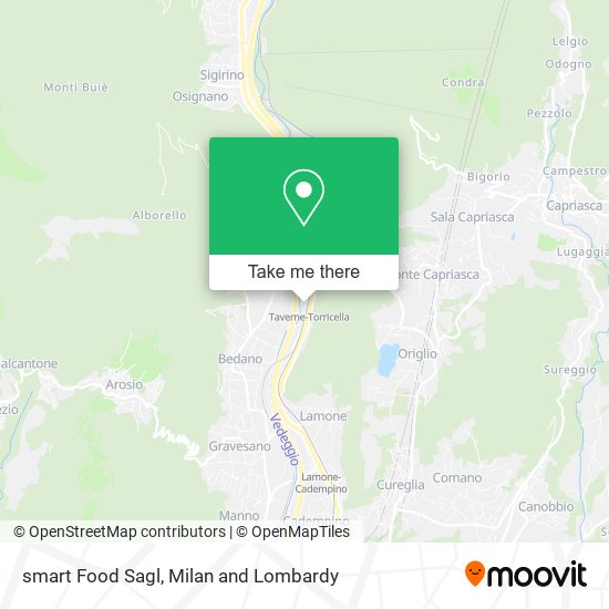 smart Food Sagl map