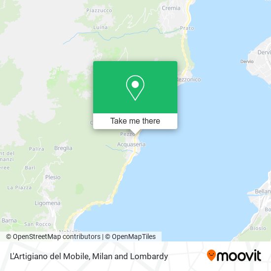 L'Artigiano del Mobile map