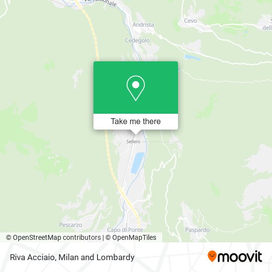 Riva Acciaio map