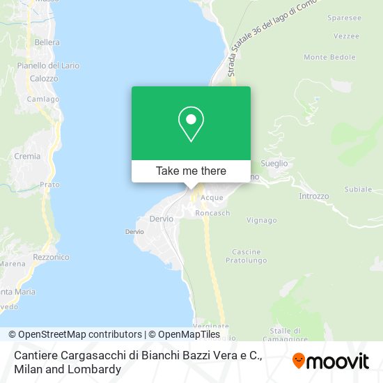 Cantiere Cargasacchi di Bianchi Bazzi Vera e C. map