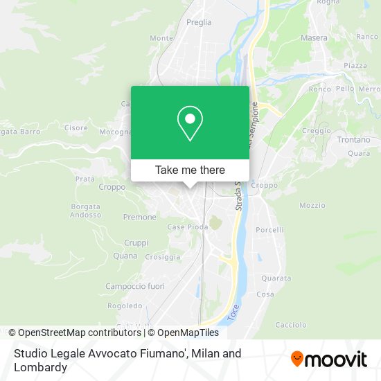 Studio Legale Avvocato Fiumano' map