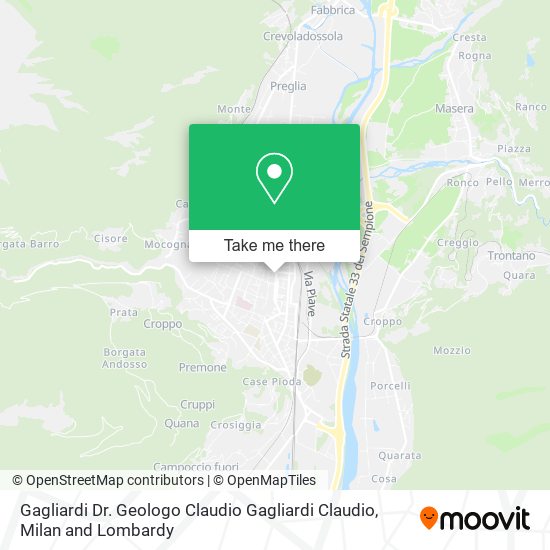 Gagliardi Dr. Geologo Claudio Gagliardi Claudio map