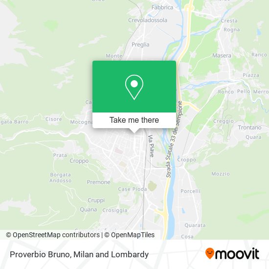 Proverbio Bruno map