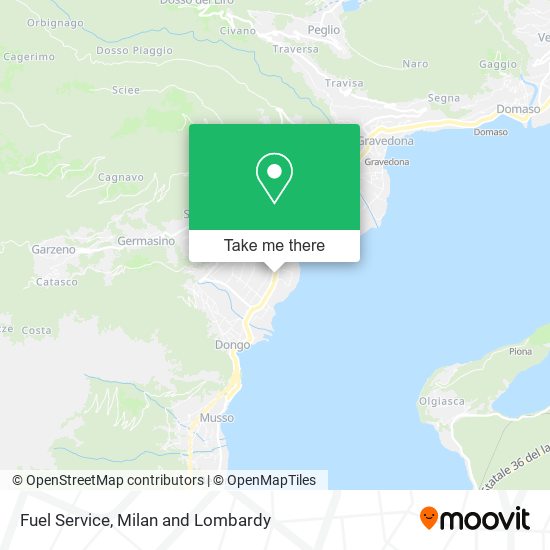 Fuel Service map