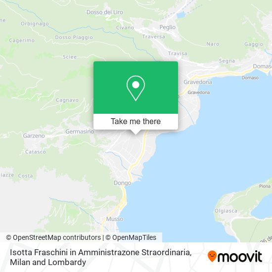 Isotta Fraschini in Amministrazone Straordinaria map