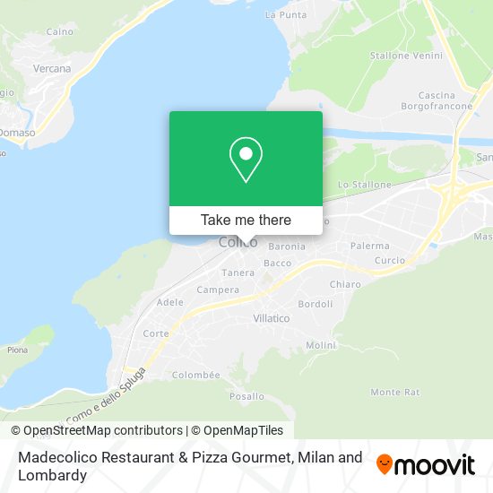 Madecolico Restaurant & Pizza Gourmet map