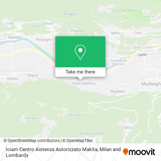Iciam Centro Aistenza Autorizzato Makita map