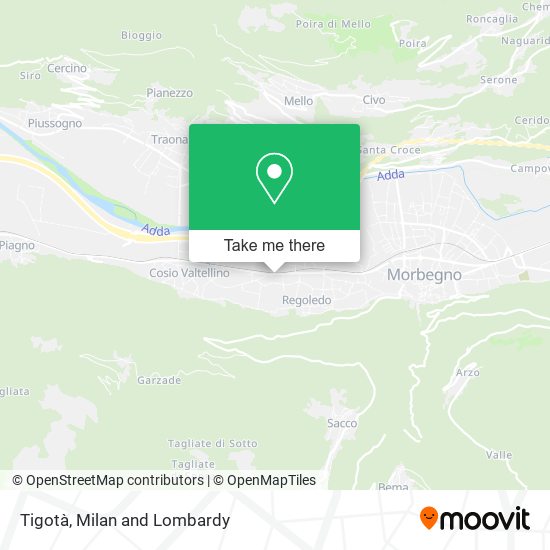 Tigotà map