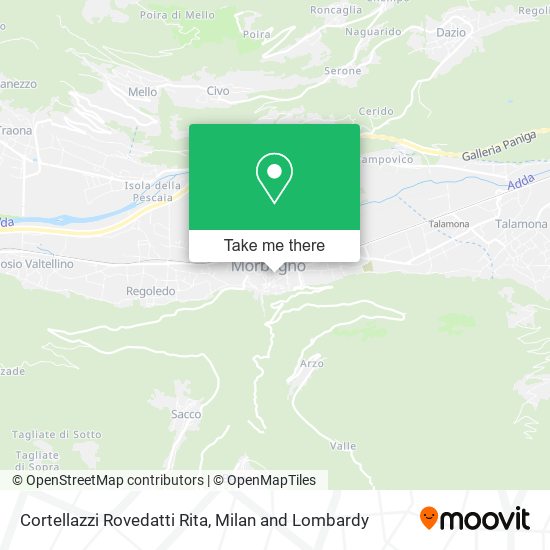 Cortellazzi Rovedatti Rita map