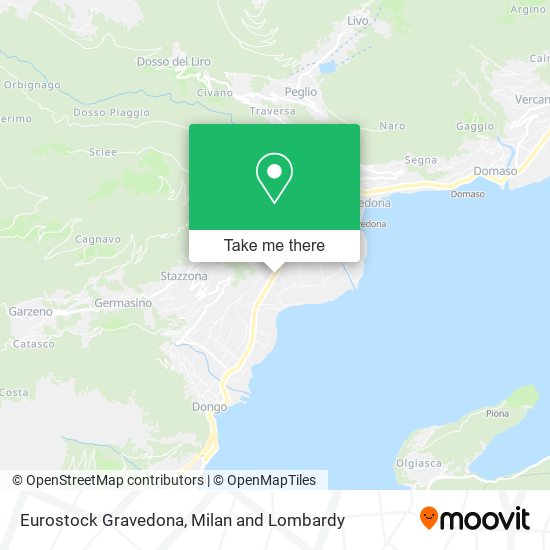 Eurostock Gravedona map