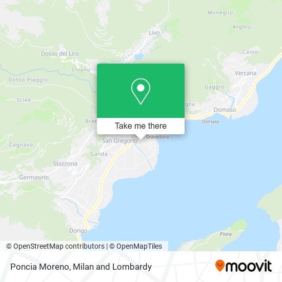 Poncia Moreno map