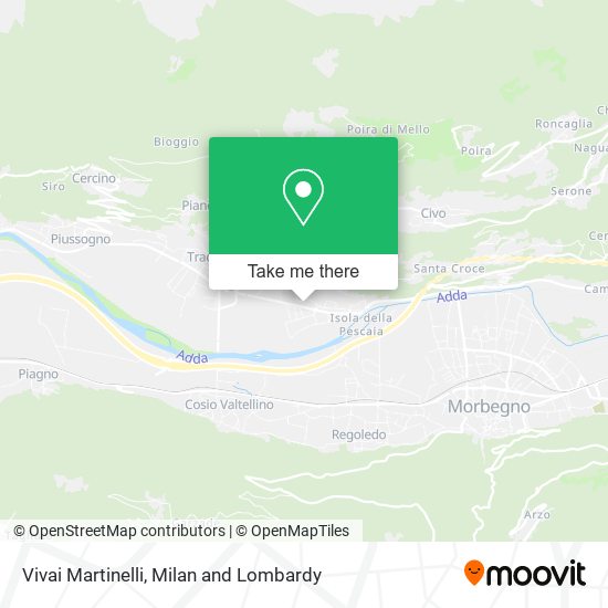 Vivai Martinelli map