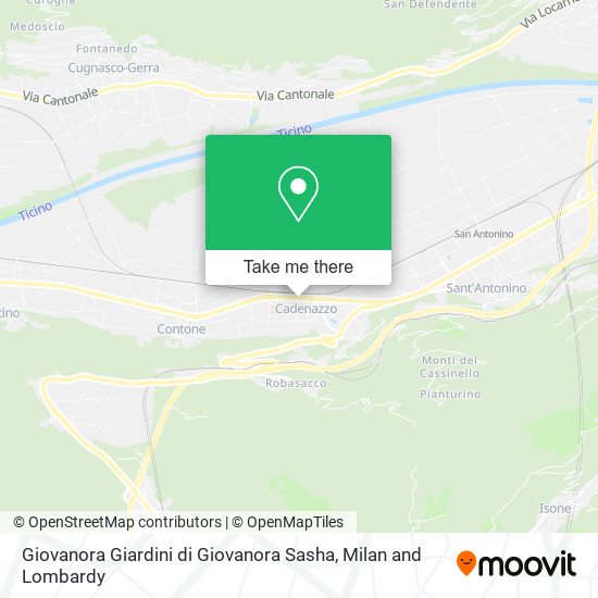 Giovanora Giardini di Giovanora Sasha map