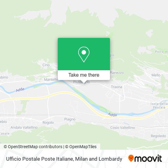 Ufficio Postale Poste Italiane map