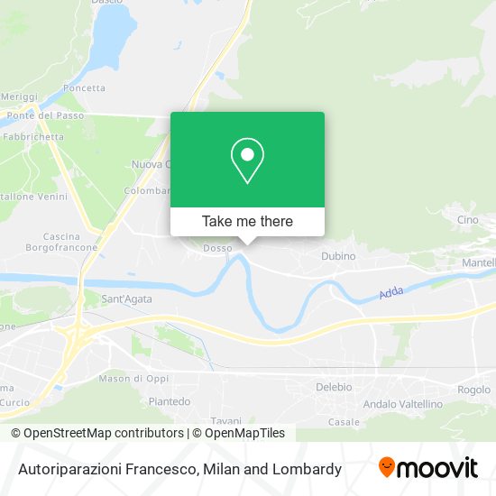 Autoriparazioni Francesco map