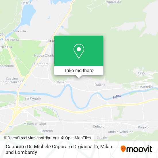 Capararo Dr. Michele Capararo Drgiancarlo map