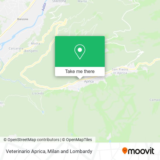 Veterinario Aprica map