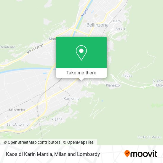Kaos di Karin Mantia map